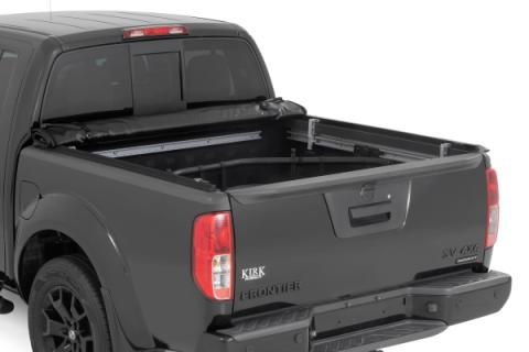 Soft Roll Up Bed Cover 5 Foot Bed Nissan Frontier 2WD/4WD (2005-2021) Rough Country
