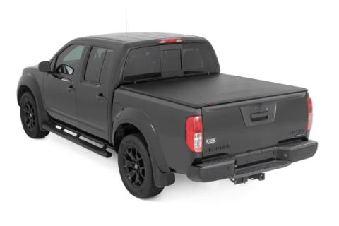 Soft Roll Up Bed Cover 5 Foot Bed Nissan Frontier 2WD/4WD (2005-2021) Rough Country