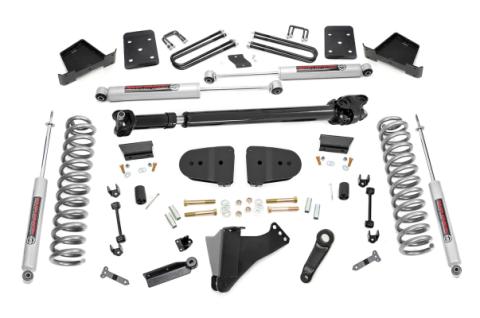 6 Inch Lift Kit No OVLDS D/S Ford F-250/F-350 Super Duty 4WD (23-25) Rough Country