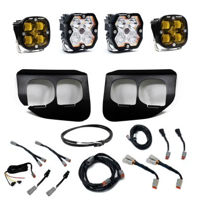 Squadron 2.0 Sport/Squadron Sae Dual Fog Pocket Light Kit Ford 2020-22 F-250/350 Super Duty Baja Amber Upfitter Baja Designs