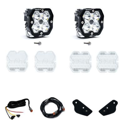 Squadron 2.0 Sport A-Pillar Light Kit Ford 2021-27 Bronco 2022-24 Bronco Raptor Upfitter Baja Designs