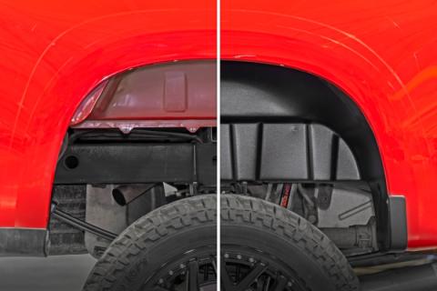 Rear Wheel Well Liners Chevy Silverado 1500 2WD/4WD (2019-2026) Rough Country