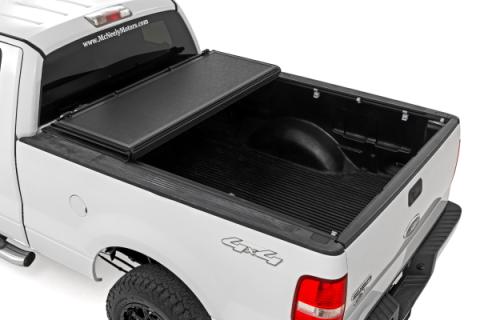 Hard Low Profile Bed Cover 6 Foot 7 Inch Bed Ford F-150 2WD/4WD (2004-2014) Rough Country