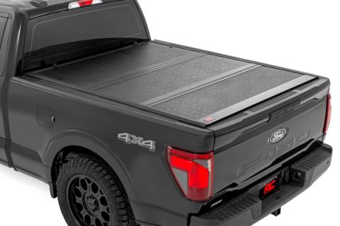 Hard Low Profile Bed Cover 6 Foot 7 Inch Bed Ford F-150 2WD/4WD (2015-2020) Rough Country