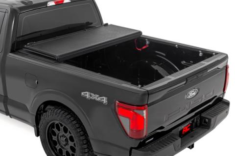Hard Low Profile Bed Cover 6 Foot 7 Inch Bed Ford F-150 2WD/4WD (2015-2020) Rough Country
