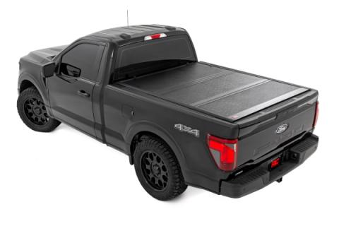 Hard Low Profile Bed Cover 6 Foot 7 Inch Bed Ford F-150 2WD/4WD (2015-2020) Rough Country