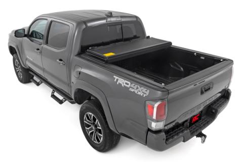 Hard Low Profile Bed Cover 5 Foot Bed Toyota Tacoma 2WD/4WD (2016-2023) Rough Country