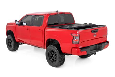 Hard Low Profile Bed Cover 5 Foot Bed w/Cargo Mgmt Nissan Frontier (22-26) Rough Country