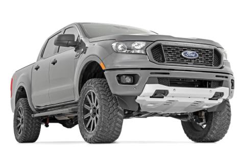 3.5 Inch Lift Kit N3 Cast Steel Knuckles 19-22 Ford Ranger 4WD Rough Country