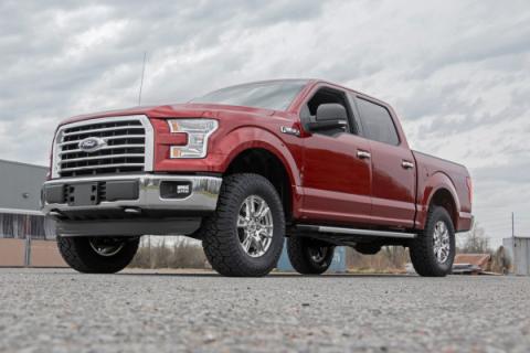 2 Inch Leveling Lift Kit N3 Struts &amp; N3 Shocks 14-20 F-150 Rough Country