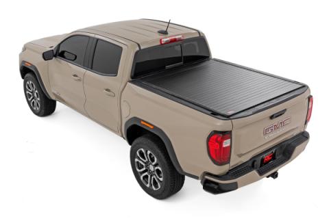 Hard Roll Up Bed Cover 5 Foot Bed Chevy/GMC Canyon/Colorado 2WD/4WD (23-26) Rough Country