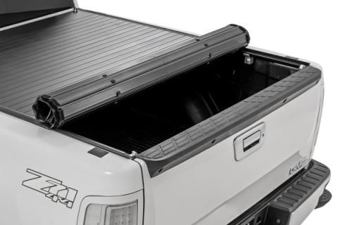 Hard Roll Up Bed Cover 5 Foot 9 Inch Bed Silverado/Sierra 1500 (07-13) Rough Country