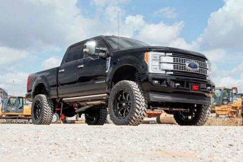 6 Inch Ford Radius Arm Suspension Lift Kit 17-19 F-250 4WD w/Overloads Diesel Rough Country