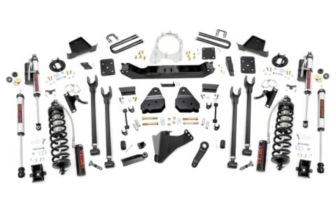 6 Inch Lift Kit 4-Link No OVLD C/O Vertex Ford F-250/F-350 Super Duty (17-22) Rough Country
