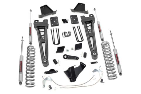 6 Inch Lift Kit Diesel Radius Arm OVLD Ford F-250 Super Duty (11-14) Rough Country