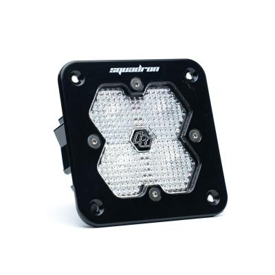 Squadron 2.0 Sport Black Flush Mount LED Auxiliary Light Pod Universal Clear Work/Scene Baja Designs