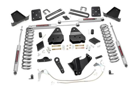 6 Inch Lift Kit Diesel No OVLD Ford F-250 Super Duty 4WD (2015-2016) Rough Country