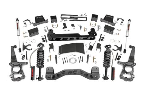 6 Inch Suspension Lift Kit Vertex &amp; V2 15-20 F-150 4WD Rough Country