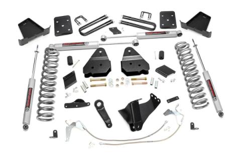 6 Inch Lift Kit Diesel OVLD Ford F-250 Super Duty 4WD (2011-2014) Rough Country