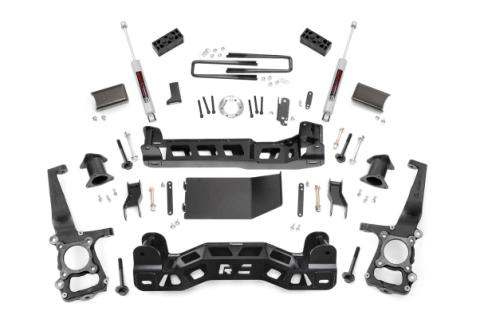 4 Inch Lift Kit Ford F-150 4WD (2014) Rough Country