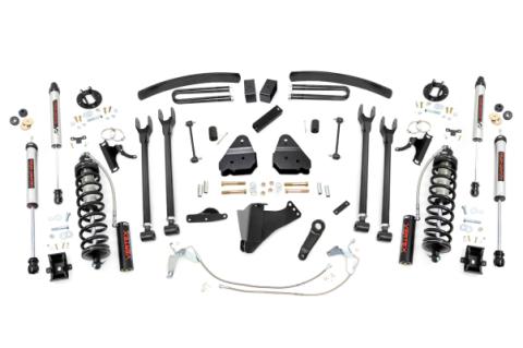6 Inch Lift Kit Gas 4 Link C/O V2 Ford F-250/F-350 Super Duty (08-10) Rough Country