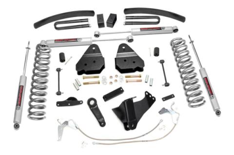 6 Inch Lift Kit Gas Ford F-250/F-350 Super Duty 4WD (2008-2010) Rough Country