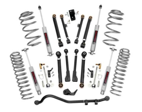 2.5 Inch Jeep X-Series Suspension Lift Kit 4 Cyl Rough Country