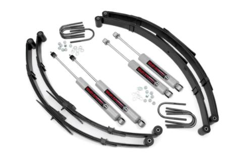 2.5 Inch Lift Kit Jeep Wrangler YJ 4WD (1987-1995) Rough Country