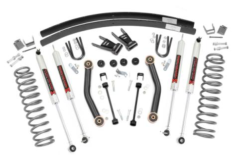 4.5 Inch Lift Kit M1 Rear AAL Jeep Cherokee XJ 2WD/4WD (1984-2001) Rough Country