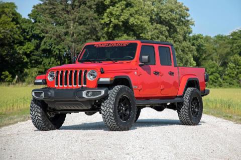 3.5 Inch Lift Kit Spacers with V2 Shocks 20-Up Jeep Gladiator JT 4WD Rough Country
