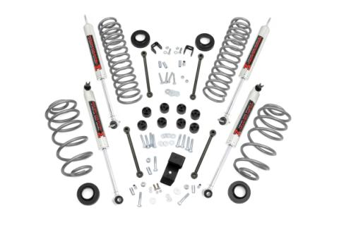3.25 Inch Lift Kit 6 Cyl M1 Jeep Wrangler TJ (03-06)/Wrangler Unlimited (04-06) Rough Country