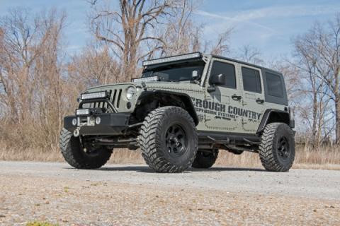 4 Inch Lift Kit X-Series Jeep Wrangler Unlimited 2WD/4WD (2007-2018) Rough Country