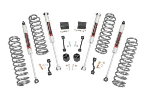 2.5 Inch Lift Kit Coils M1 Jeep Wrangler Unlimited Rubicon 4WD (2018-2023) Rough Country