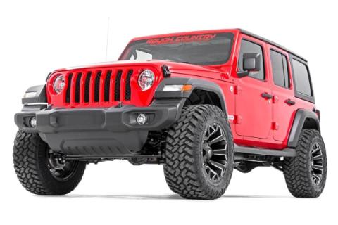 2.5 Inch Lift Kit Coils M1 Jeep Wrangler Unlimited Rubicon 4WD (2018-2023) Rough Country
