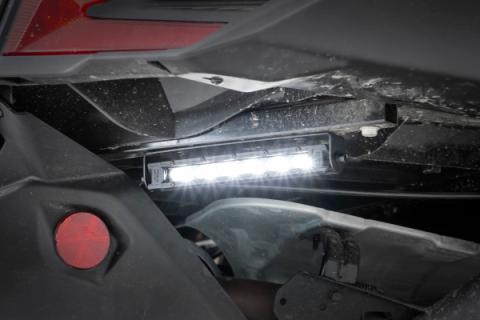 6-inch Slimline Cree LED Light Bars Pair Black Series Rough Country