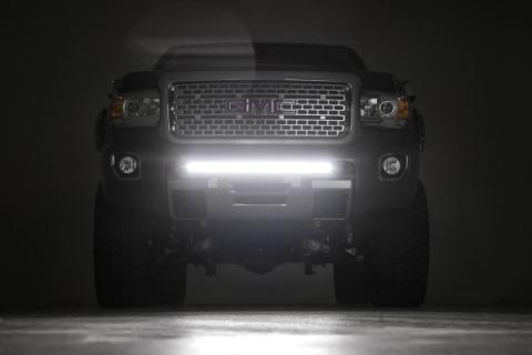 30 Inch Single Row LED Hidden Bumper Mounts 15-22 Colorado/Canyon Rough Country