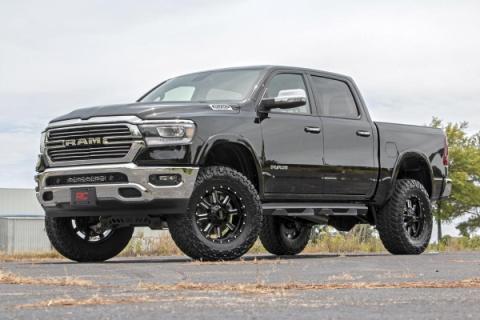Dodge 20 Inch LED Bumper Kit Black Series w/Amber White DRL 19-20 RAM 1500 Rough Country