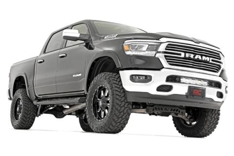 Dodge 20 Inch LED Bumper Kit Chrome Series w/Amber DRL 19-20 RAM 1500 Rough Country