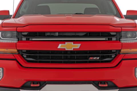 LED Light Kit Grille Mount 30 Inch DRL Chevy Silverado 1500 (16-18) Rough Country