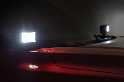 LED Light Kit Ditch Mount 3 Inch OSRAM Wide Toyota Tundra 2WD/4WD (22-26) Rough Country