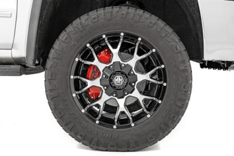 Caliper Covers Front and Rear Red Ford F-150 2WD/4WD (2021-2026) Rough Country