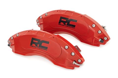 Caliper Cover Red Toyota 4Runner 2WD/4WD 03-UP Rough Country