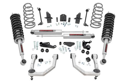 3.5 Inch Lift Kit N3 w/ Rear Shocks Toyota Tacoma 4WD (2024-2026) Rough Country