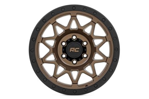 78 Series Wheel Simulated Beadlock Bronze/Black 18x9 8x170 0mm Rough Country