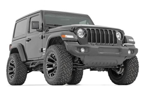2.5 Inch Lift Kit Spacers Jeep Wrangler JL (24-26)/Wrangler Unlimited (24-26) Rough Country