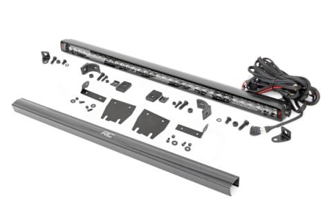 LED Hood Kit 30 Inch Spectrum Series Jeep Gladiator JT/Wrangler JL (18-26) Rough Country