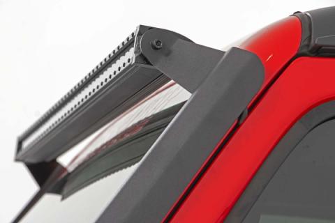 LED Light Kit Windshield 50 Inch Spectrum Dual Row Jeep Gladiator JT/Wrangler JL (18-26) Rough Country