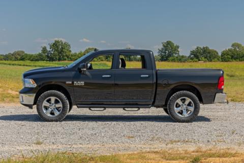 Side Window Deflectors In Channel Rain Guard Ram 1500/2500/3500 (10-25 &amp; Classic) Rough Country