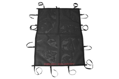 Jeep Wrangler JK Unlimited Mesh Bikini Top Plus 07-18 4 Door Black Rough Country