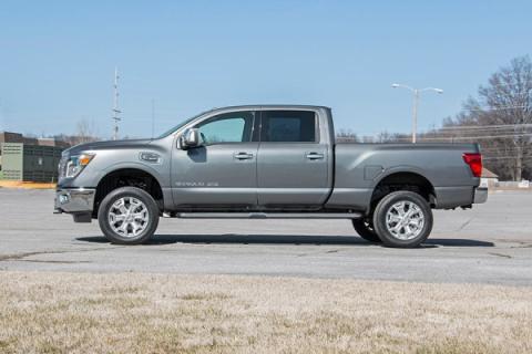 2 Inch Leveling Lift Kit Red 16-Up Titan XD 2WD/4WD Rough Country